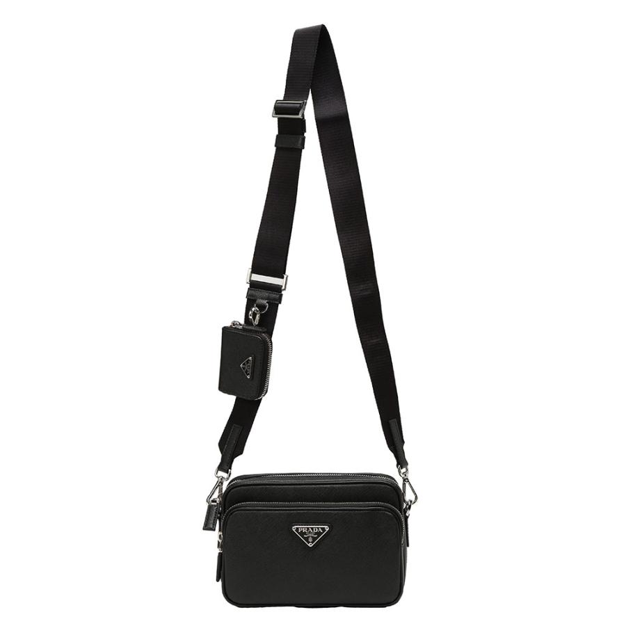PRADA（プラダ） バッグ メンズ トライアングル ロゴ サフィアーノ