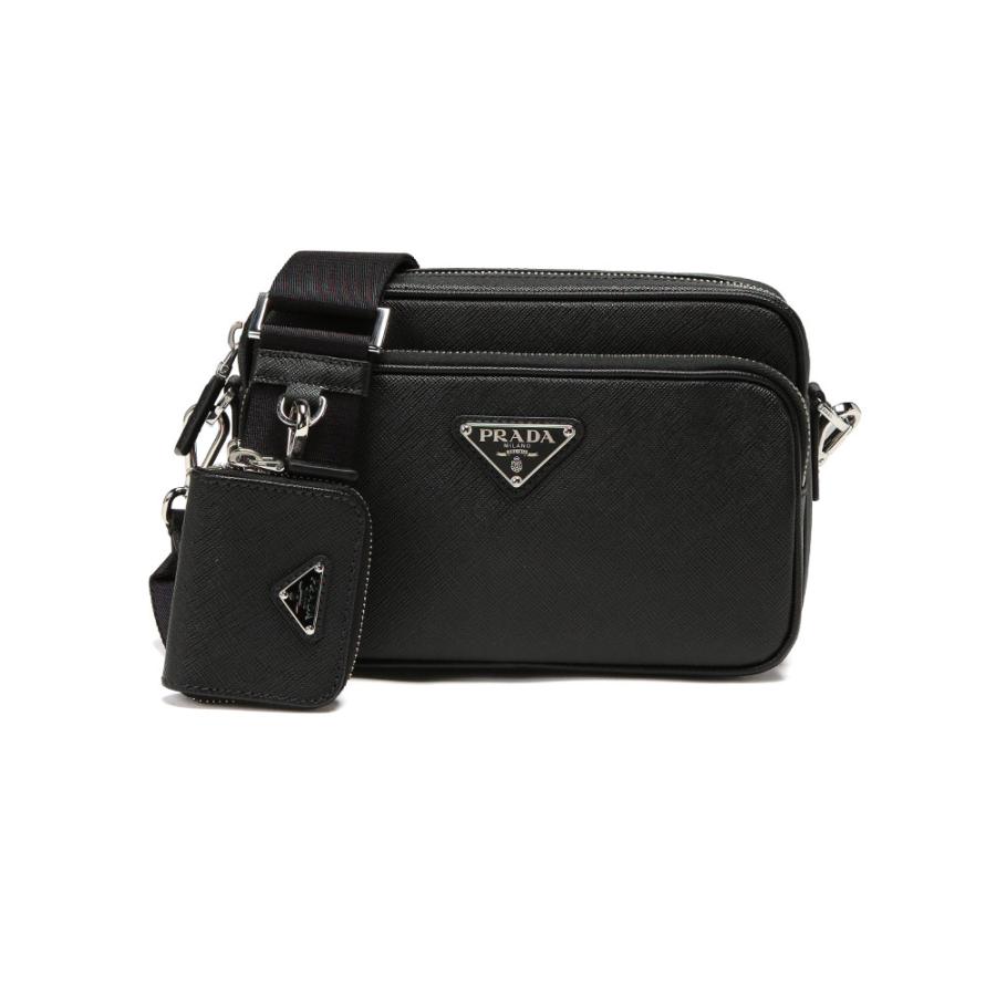 PRADA（プラダ） バッグ メンズ トライアングル ロゴ サフィアーノ