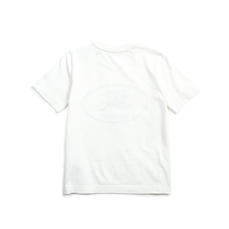 バーバリー レディース Tシャツ 半袖 BURBERRY ロゴ 刺繍 ナイトスタンプ クルーネック Tシャツ BBL81098171 ブランド トップス ホワイトの画像