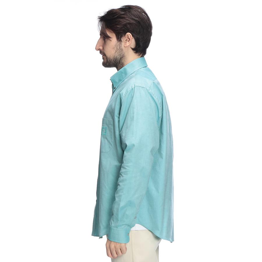 FENDI（フェンディ） メンズ シャツ 長袖 胸ロゴ ポケット ボタン