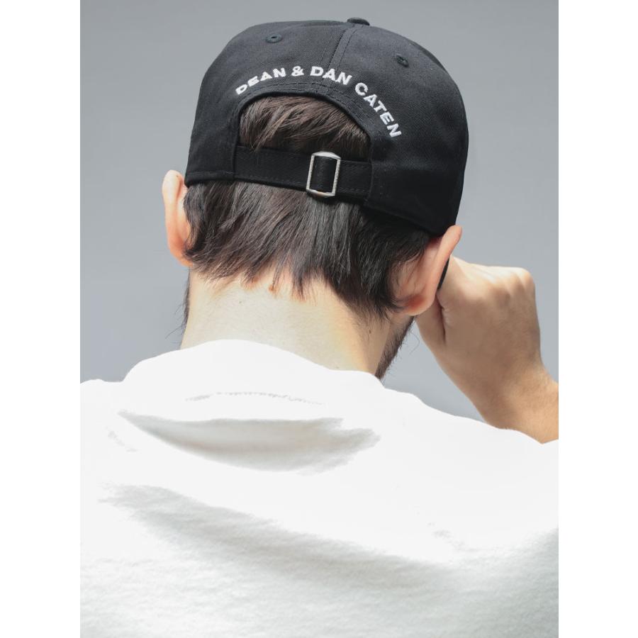 DSQUARED2 デニムパッチ キャップ ダメージ ディースクエアード 美品 DSQUARED2（ディースクエアード） メンズ キャップ ロゴ刺繍 ダメージ