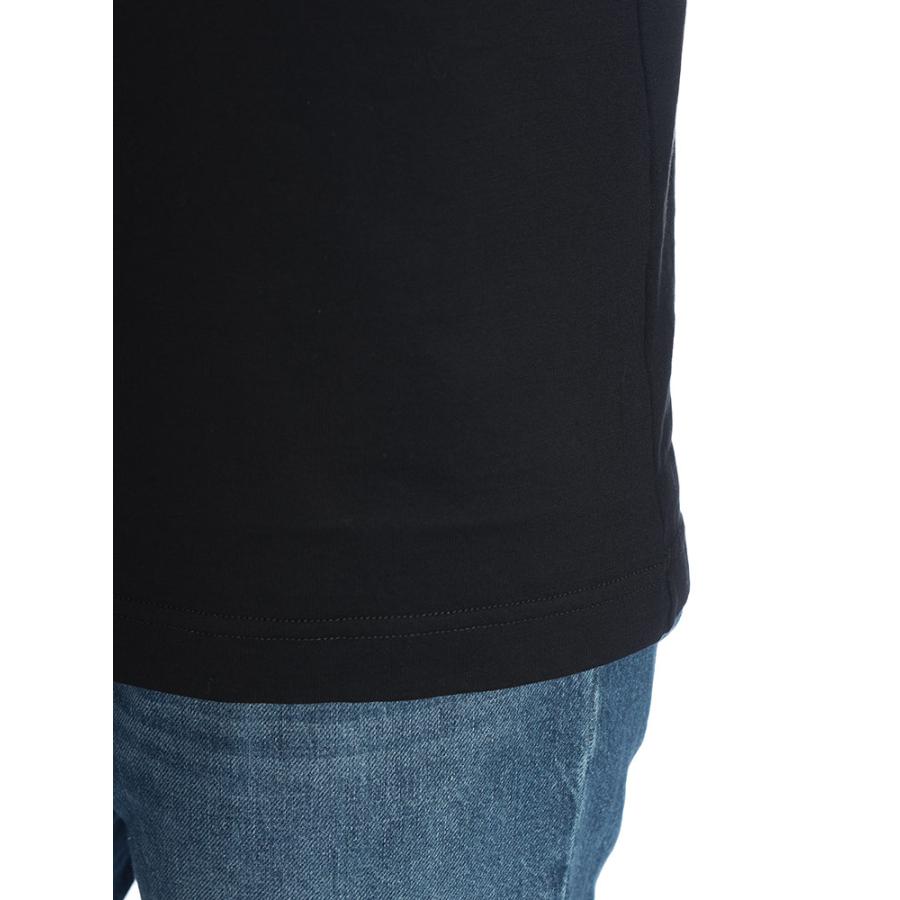 ドルチェアンドガッバーナ メンズ Tシャツ 半袖 DOLCE＆GABBANA ロゴ パッチ クルーネック Tシャツ DGG8PN9ZG7PZF ブランド トップス ブラックの画像