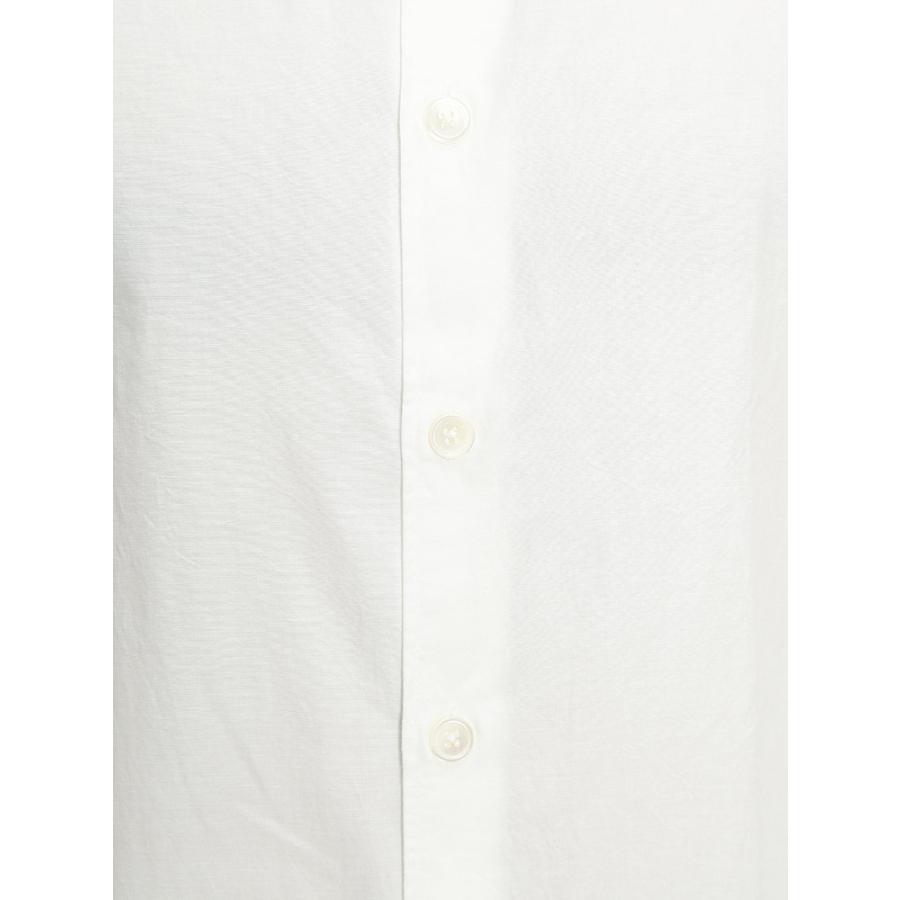 アワーレガシー OUR LEGACY メンズ シャツ 長袖 無地 レギュラーカラー White Liquid Poplin OLM4242BWP ブランド トップス シンプル 春 秋の画像