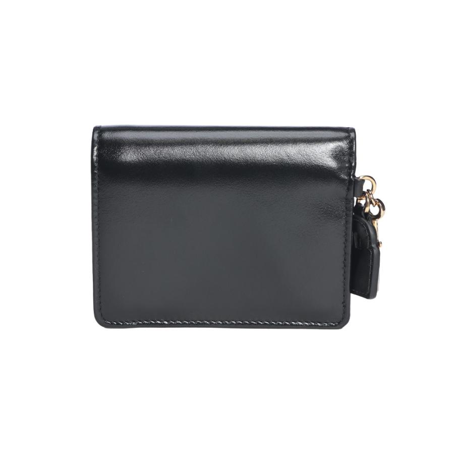 ミュウミュウ レディース 財布 MIU MIU ロゴ レザー ロックチャーム 二つ折り財布 ミニ財布 MIU5MV20421IGA ブランド ウォレット プレゼント ギフトの画像