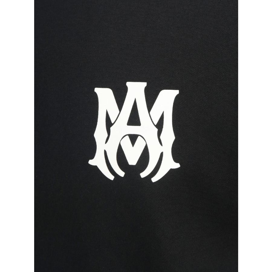 アミリ AMIRI メンズ Tシャツ 半袖 胸ロゴ クルーネック カットソー MA CORE LOGO AIAMJYTE1074 ブランド トップス コットン 春 秋の画像