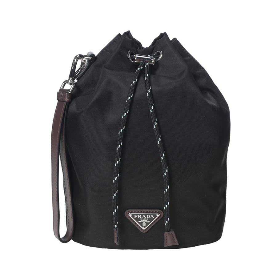 PRADA（プラダ） メンズ ポーチ PRADAトライアングル ロゴ スピード