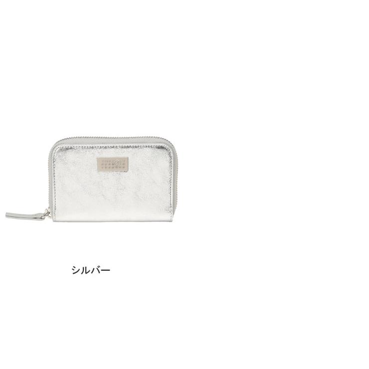エムエムシックス メゾン マルジェラ レディース 財布 MM6 Maison Margiela ニューメリック レザー ジップ 小銭入れ コインケース MM6UI0031P8874 ブランドの画像