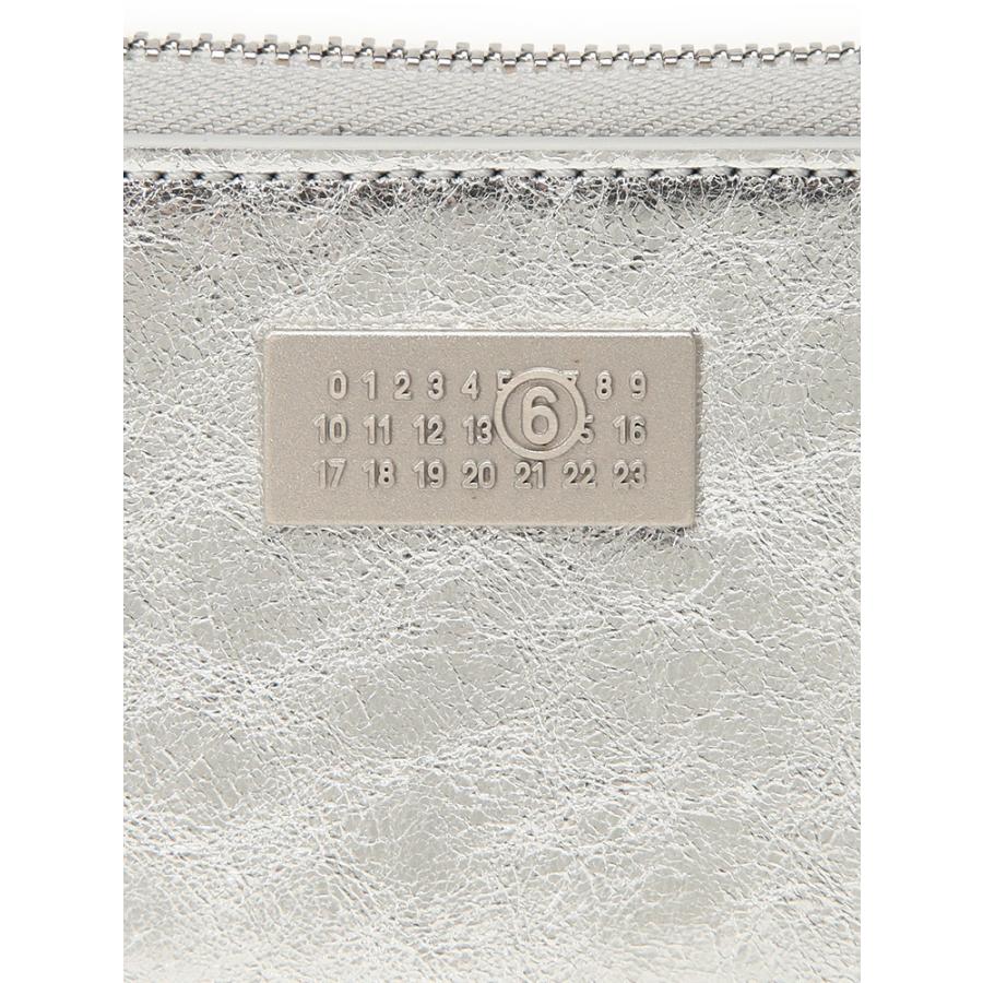 エムエムシックス メゾン マルジェラ レディース 財布 MM6 Maison Margiela ニューメリック レザー ジップ 小銭入れ コインケース MM6UI0031P8874 ブランドの画像
