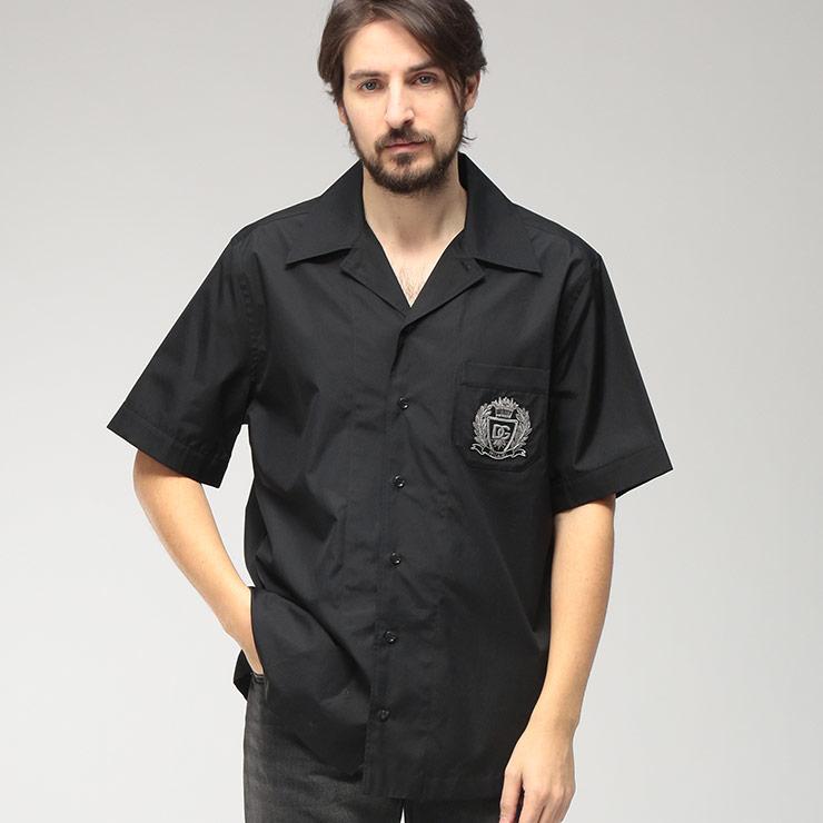 DOLCE&GABBANA（ドルチェ & ガッバーナ） メンズ シャツ 半袖 ロゴ