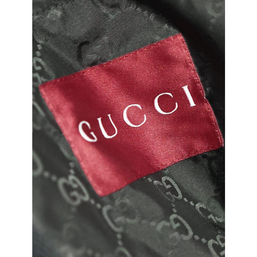 GUCCI（グッチ） メンズ ブルゾン GUCCI GGロゴ 総柄 ナイロン