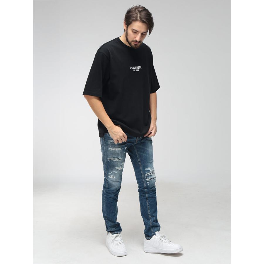 ディースクエアード DSQUARED2 メンズ ジーンズ ダメージ ボタンフライ デニムパンツ TEDDY D2LB1854D30011 ブランド ボトムス パンツ ジーパンの画像