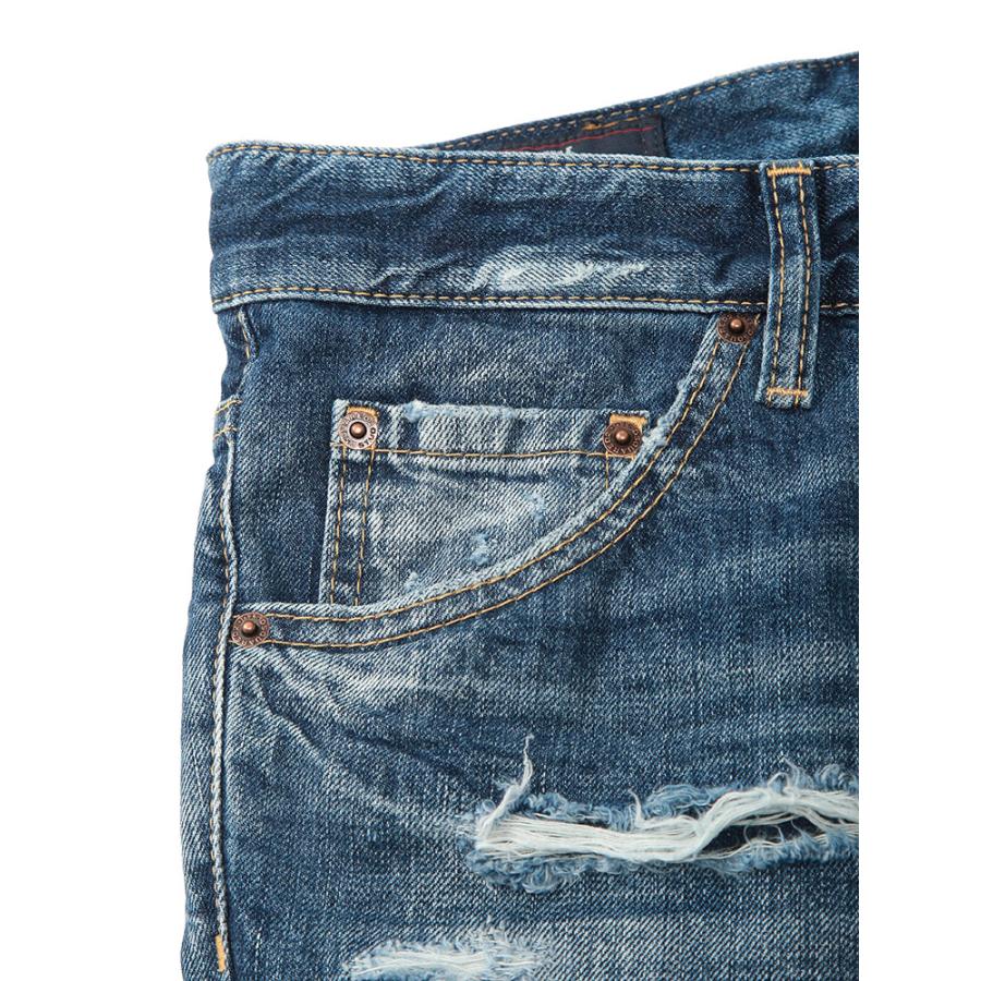ディースクエアード DSQUARED2 メンズ ジーンズ ダメージ ボタンフライ デニムパンツ TEDDY D2LB1854D30011 ブランド ボトムス パンツ ジーパンの画像