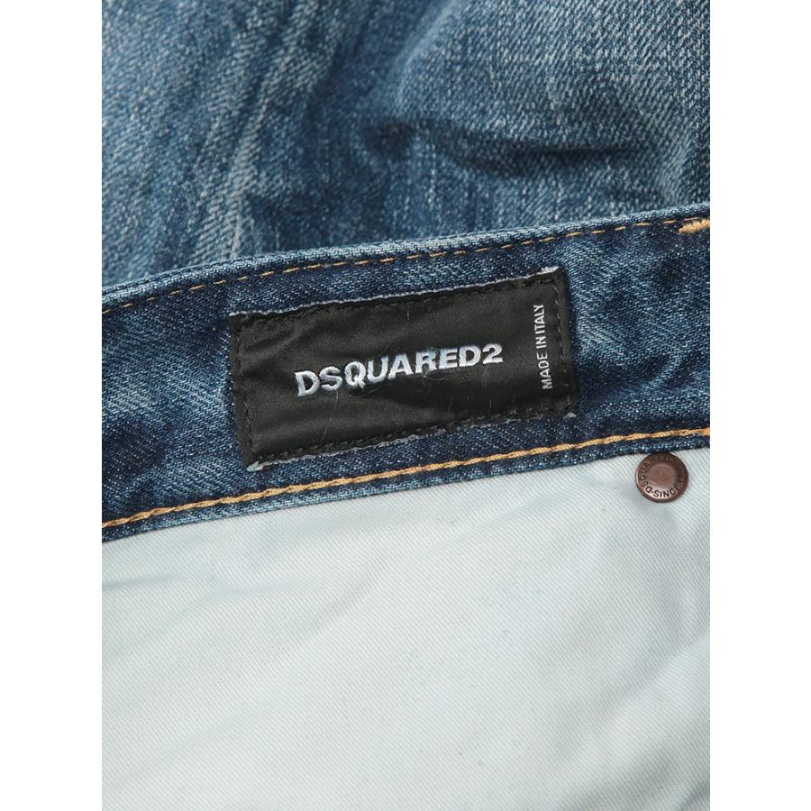 ディースクエアード DSQUARED2 メンズ ジーンズ ダメージ ボタンフライ デニムパンツ TEDDY D2LB1854D30011 ブランド ボトムス パンツ ジーパンの画像