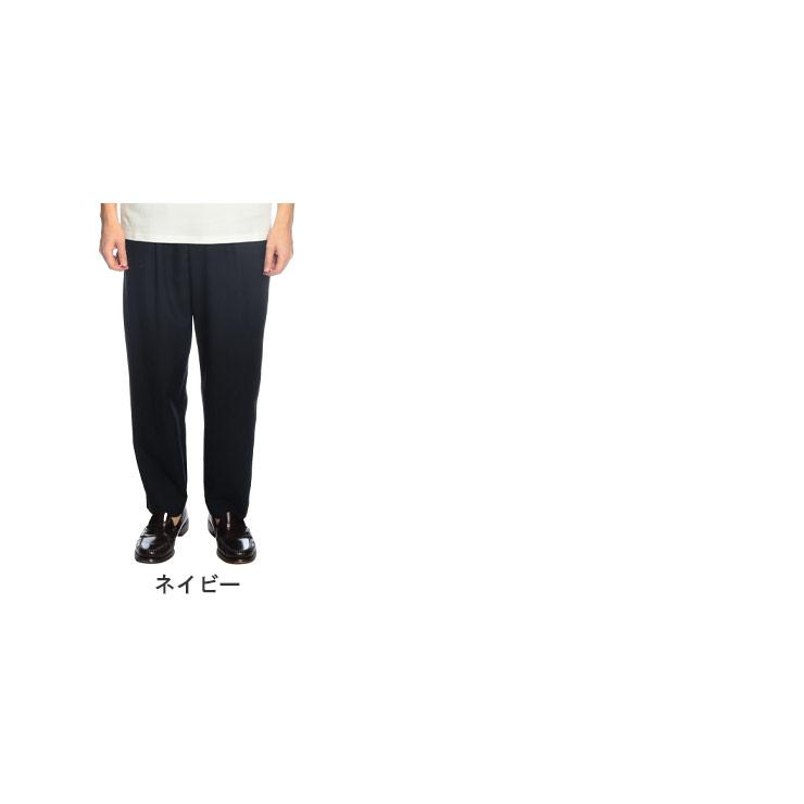マルニ MARNI メンズ パンツ ウール 無地 タックパンツ MAPUMU0017U6 ブランド ボトムス ロングパンツ きれいめの画像