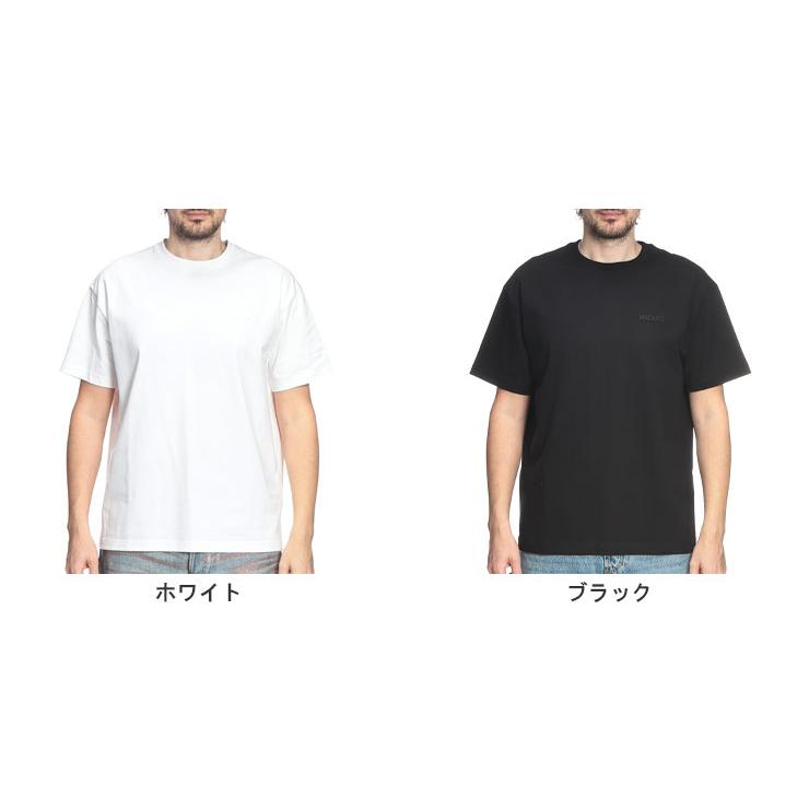 MACKAGE 半袖 Tシャツ ホワイト Mackage マッカージュ メンズ Tシャツ 半袖 MKGTEER6胸ロゴ クルー