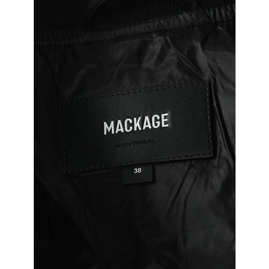 マッカージュ MACKAGE メンズ ジャケット キルティング ライン ブルゾン MKGAIDANSA6 ブランド アウター 中綿 MA-1 秋 冬の画像