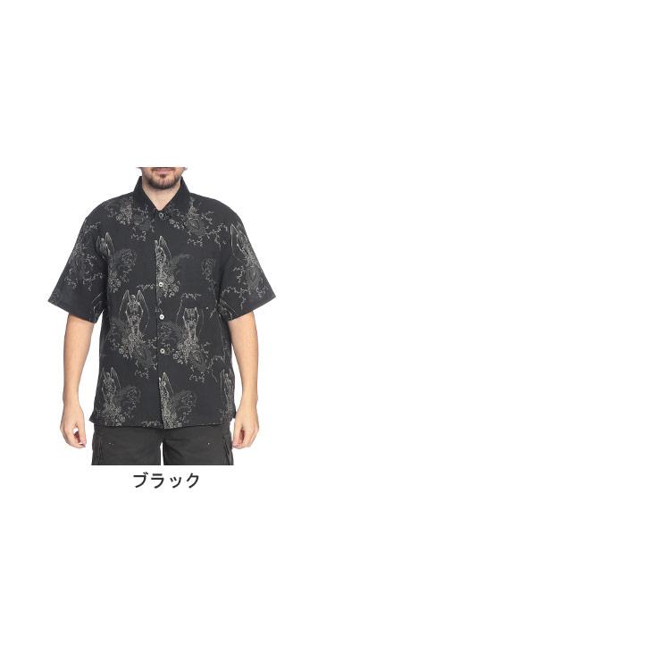 Our Legacy（アワーレガシー） メンズ シャツ 半袖 麻混 総柄