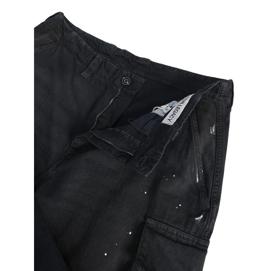 アワーレガシー OUR LEGACY メンズ カーゴパンツ ペイント ジップフライ ポケット パンツ Nebula Wash OLM2264MCJH ブランド ボトムス ワークパンツ ミリタリーの画像
