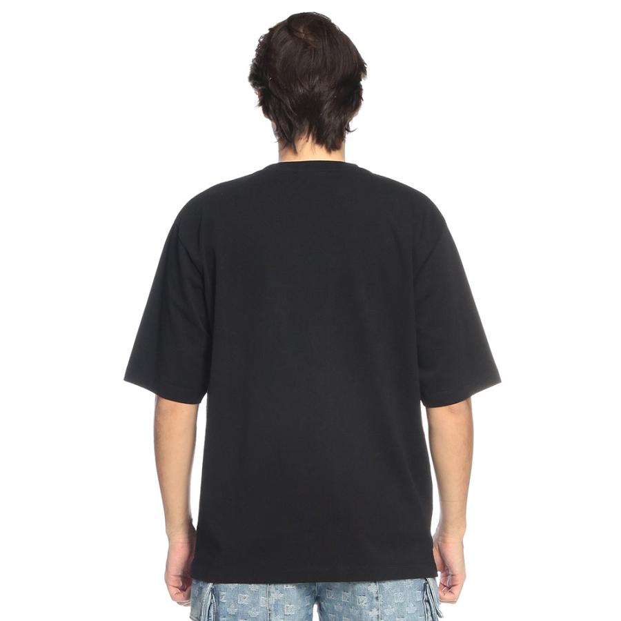 ディースクエアード DSQUARED2 メンズ Tシャツ 半袖 モノグラムロゴ ポケット クルーネック カットソー D2GD1554D20106 ブランド トップス ポケTの画像