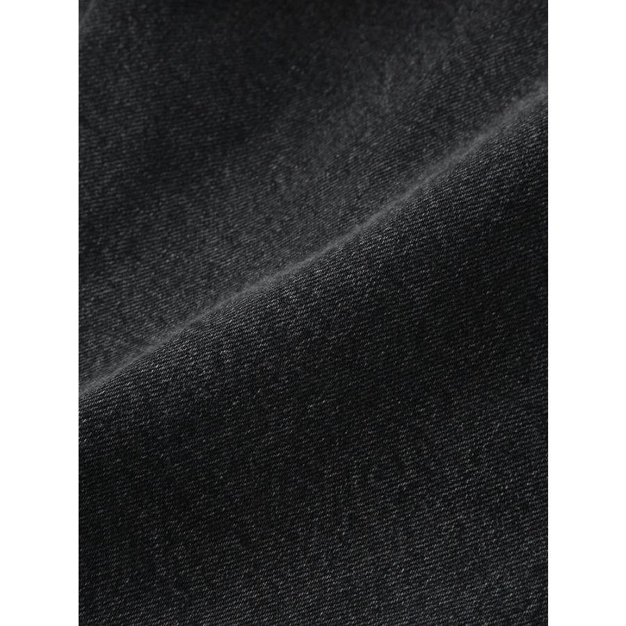 アミパリス AMI PARIS メンズ デニムシャツ ジャケット AMUJK897DE0124デニムシャツ ブルゾン スナップボタン ウォッシュ加工 ブランド アウターの画像