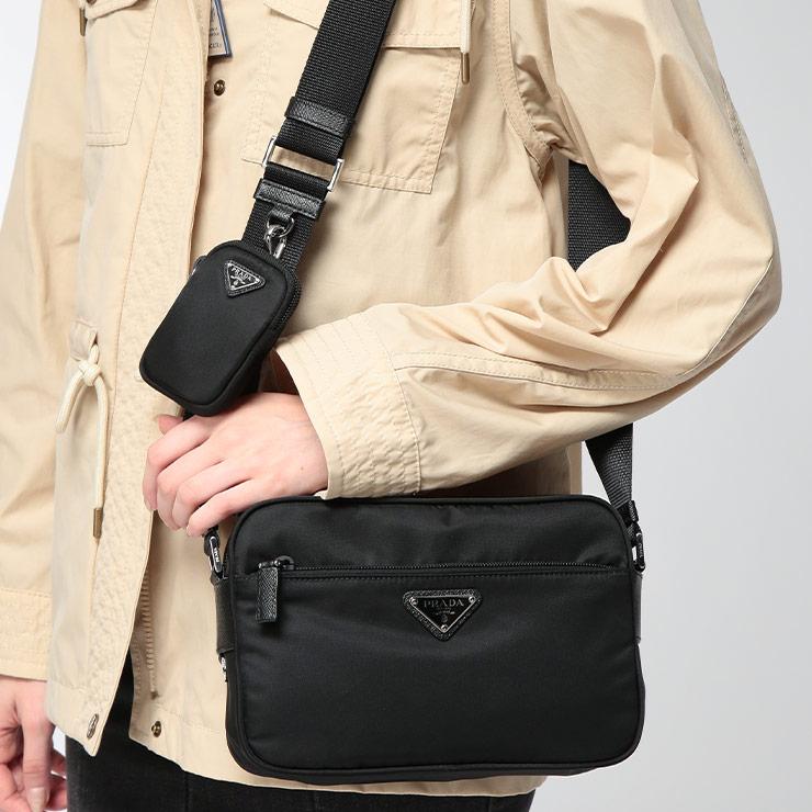 PRADA（プラダ） レディース ショルダーバッグ ロゴ トライアングル