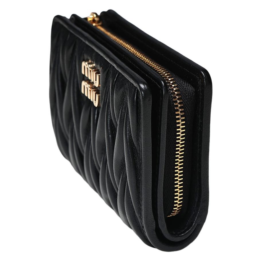 miu miu（ミュウミュウ） レディース 財布 マテラッセ ナッパレザー