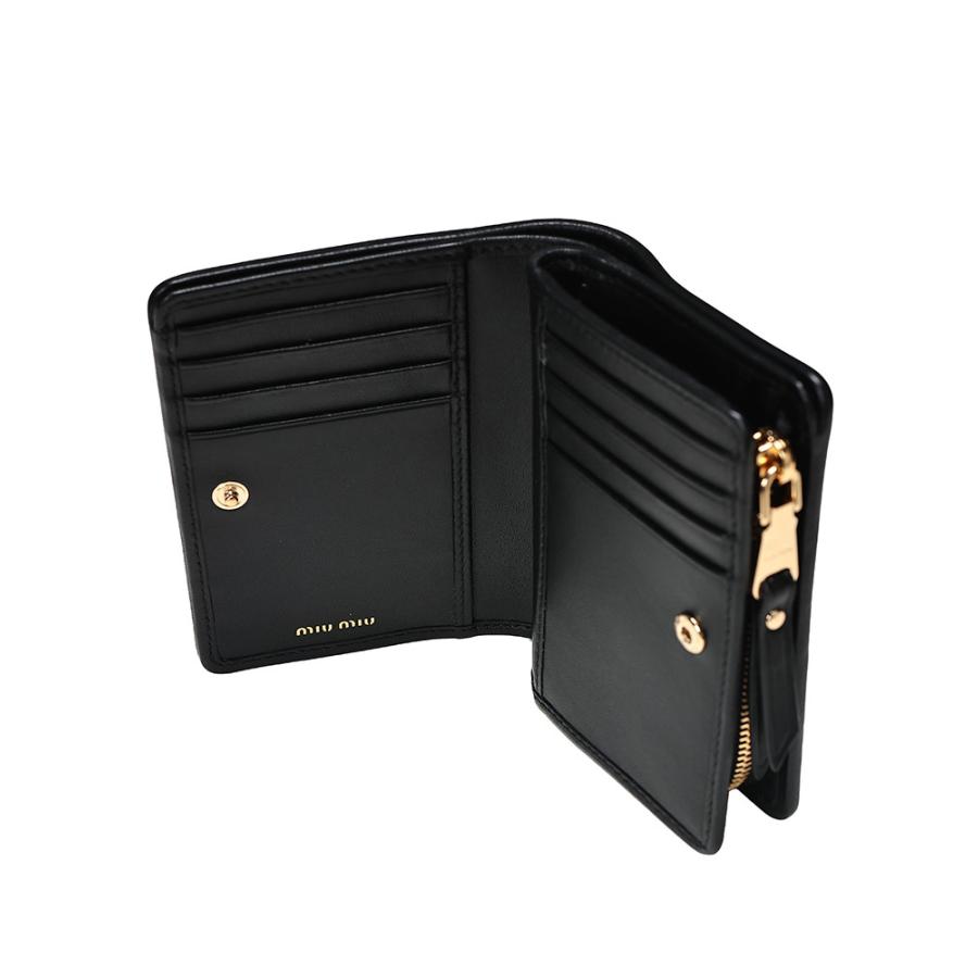 miu miu（ミュウミュウ） レディース 財布 マテラッセ ナッパレザー