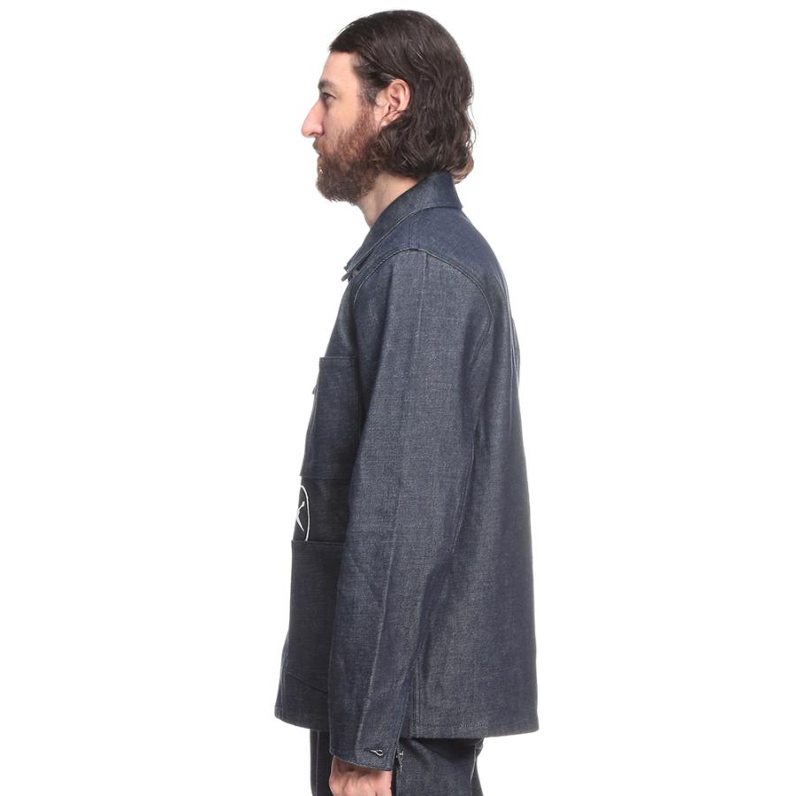 A.P.C.（アーペーセー） メンズ ジャケット ロゴ フルボタン オーバー