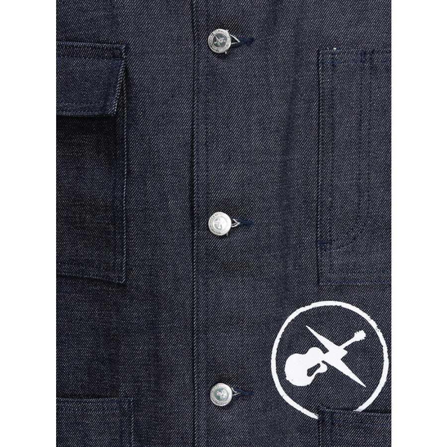 A.P.C.（アーペーセー） メンズ ジャケット ロゴ フルボタン オーバー