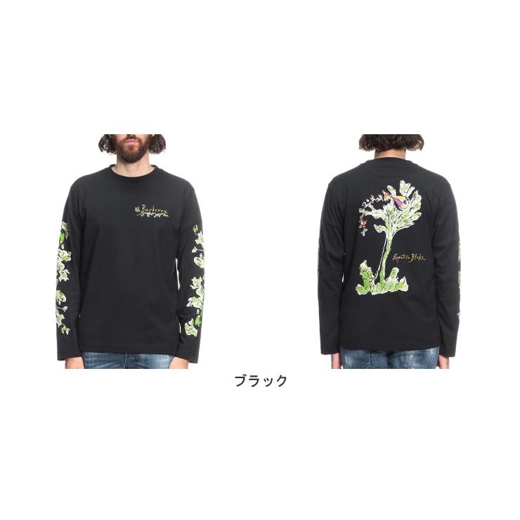 BURBERRY（バーバリー） メンズ Tシャツ 長袖 コットン ロゴ刺繍