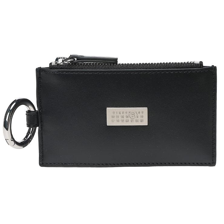 【美品】Maison Margiela レザー カードケース ケース 財布 MM6 エムエムシックス メゾン マルジェラ Maison Margiela レディース