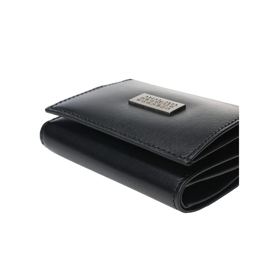 MM6 Maison Margiela ブラックレザー財布【値下相談可】 MM6 エムエムシックス メゾン マルジェラ Maison Margiela レディース
