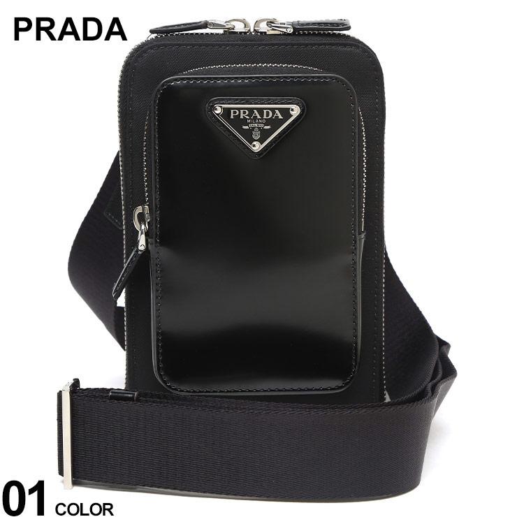 【新品未使用】プラダ レザー ロゴプレート スマートフォンケース 2ZT060 Amazon | [Prada] [プラダ] ショルダーバッグ リナイロン