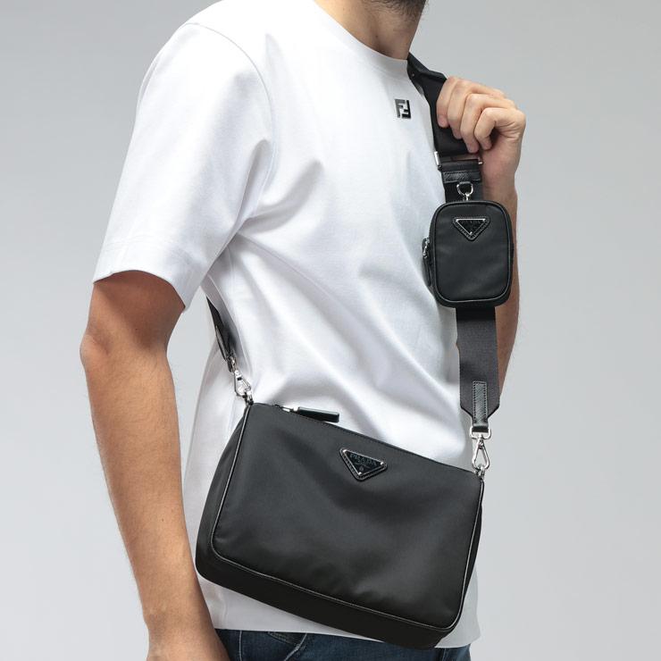 PRADA（プラダ） バッグ メンズ トライアングル ロゴ Re-Nylon