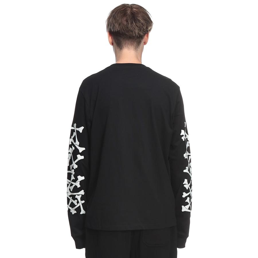 AMIRI（アミリ） メンズ Tシャツ 長袖 ボーンプリント クルーネック