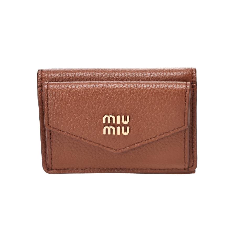 miu miu（ミュウミュウ） レディース 財布 ヴィッテロダイノレザー 三