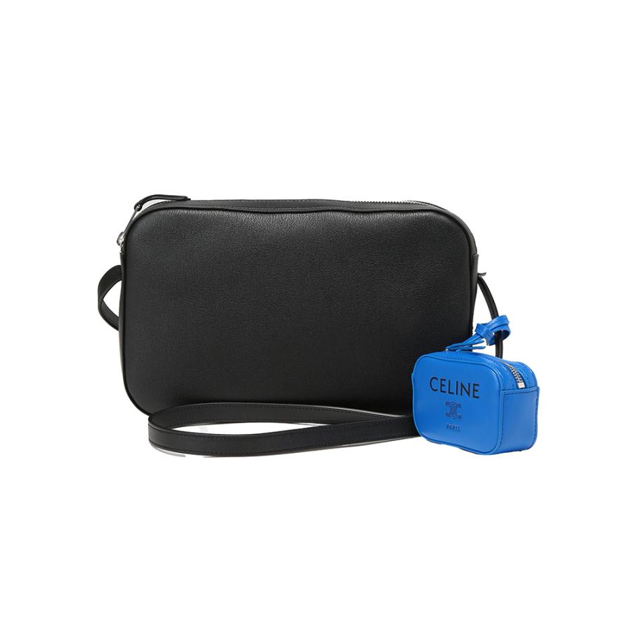 CELINE（セリーヌ） メンズ ショルダーバッグ レザー ロゴ チャーム