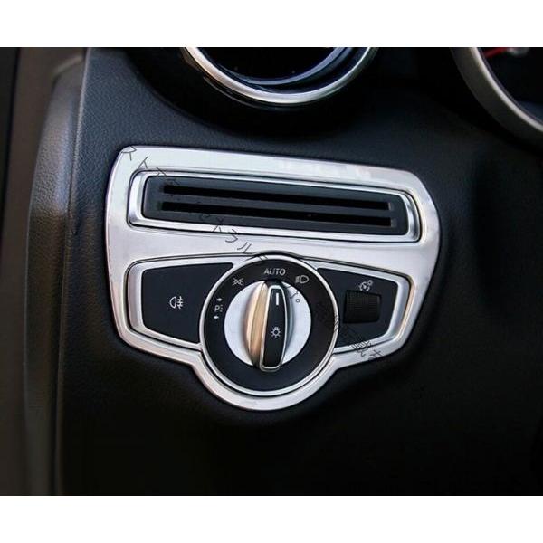 メルセデスベンツ Mercedes benz ライト スイッチ パネル トリム Cクラス GLCクラス