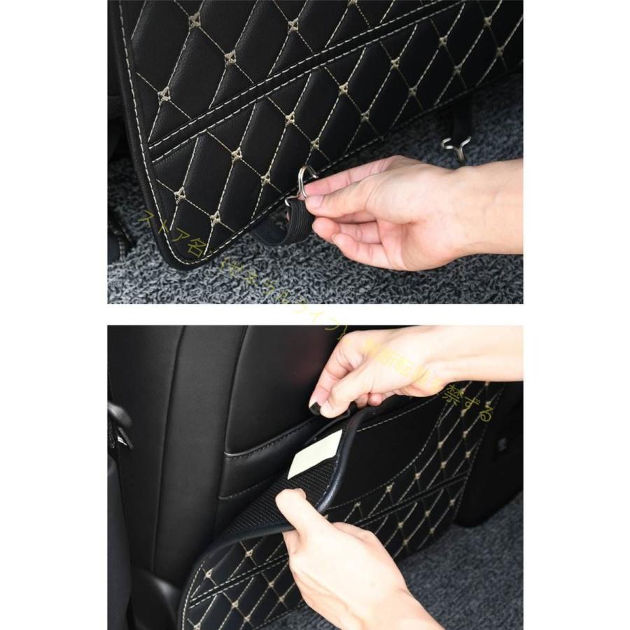 レクサス LEXUS IS LS RX NX CT LC RC GS LX UX ES HS キックガード キックマット カバー ガード マット 2枚セット