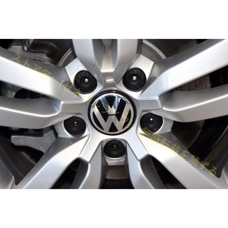 フォルクスワーゲン VW ホイールキャップ 65mm Volkswagen センターキャップ エンブレム ロゴ タイヤ バッジ シルバー 4個セット｜zeneraru-life｜04