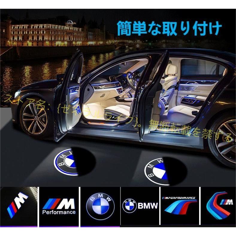 BMW 純正 LEDドアプロジェクター カーテシランプ ウェルカムランプ