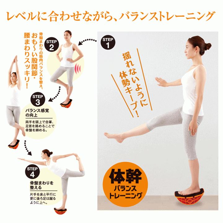 体幹バランストレーニング ユラミンゴ 体幹 体幹トレーニング バランス 片足 片足立ち ダイエット ヨガ 骨盤 姿勢 アルファックス U 2723 3080b 前後前ショップ ヤフー店 通販 Yahoo ショッピング