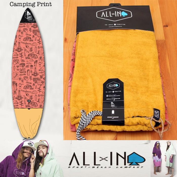 Allxin ボードケース Sweet Socks 6 0 コットン素材のオシャレなサーフボードケース ショート用 6ft フランス生まれのオールイン Allin Sweetsocks60 Zenith Garage Surf Plus 通販 Yahoo ショッピング