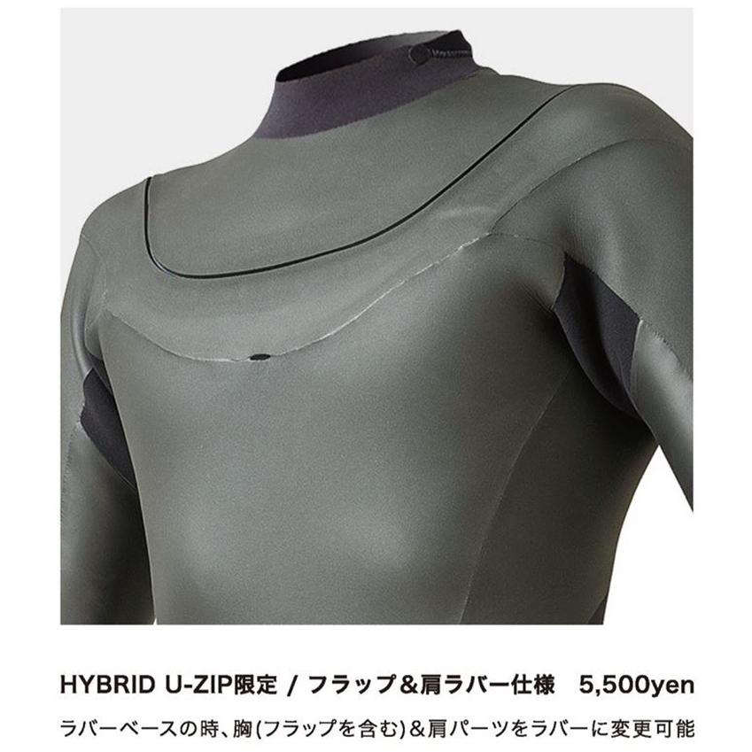 オーダー祭り BREAKER OUT：HYBRID U-ZIP 長袖スプリング カスタムオーダー ストレスフリーの新ジップシステム 素材選択可能 ブレーカーアウト ユージップ｜zenithgaragesurfplus｜07