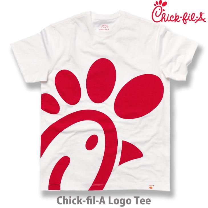 Chick-fil-A：US直輸入 チックフィレ LOGO T-SHIRT California ホワイト 半袖 ロゴ Tee チックフィレイ Tシャツ | 