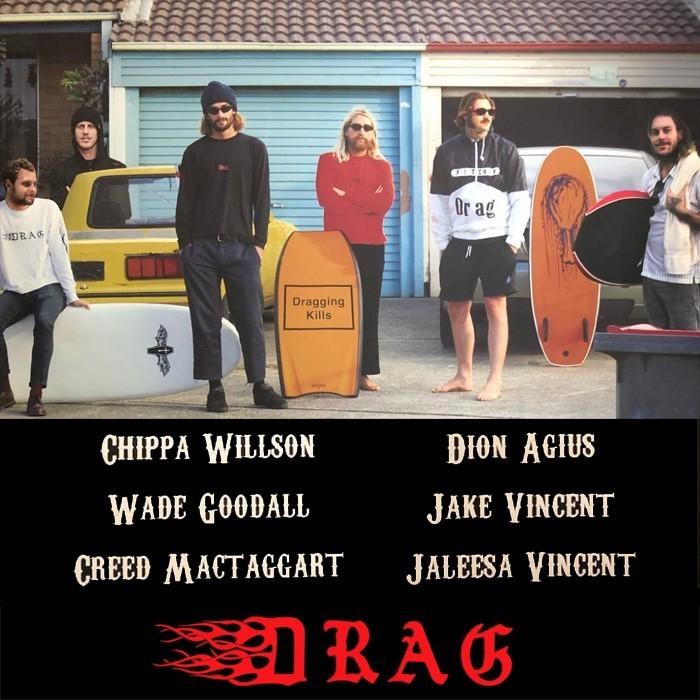 DRAG SKATEBOARD:34inch MINISIMONS サーフ系 カービング DRAG SKATEBOARD:34inch MINISIMONS サーフ系 カービング