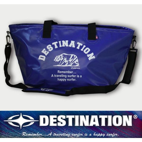 DESTINATION 防水大容量バッグ　ウェットスーツトートバッグ（未使用） SYNDICATE DESTINATION：ディスティネーション 濡れたウエット