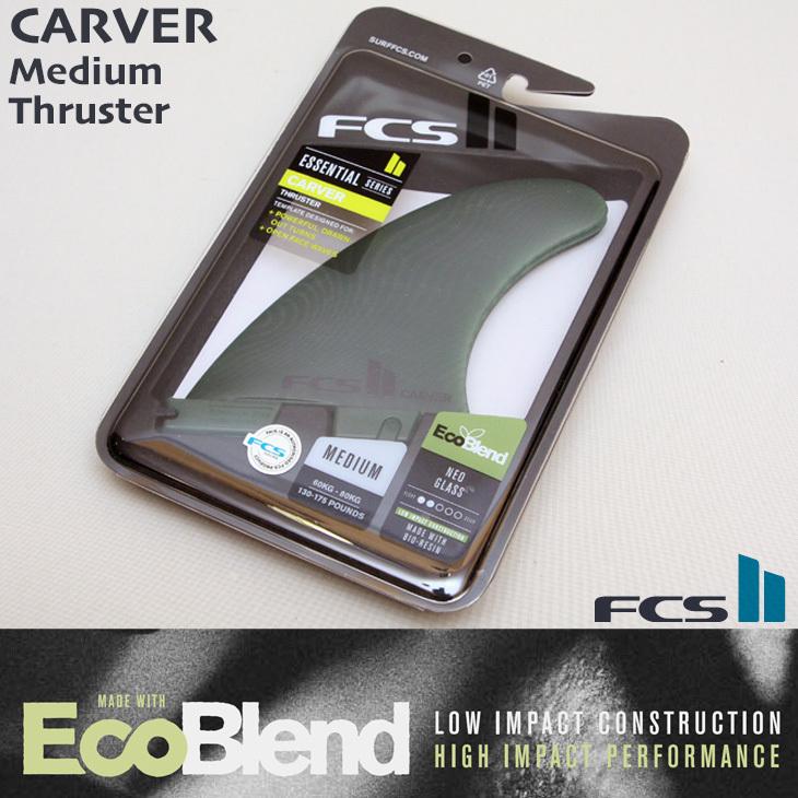 FCS2 FCS カーバー ネオグラス エコブレンド トライ 3フィン M Amazon | FCS2 CARVER NEO GLASS ECO TRI-QUAD FIN / エフ