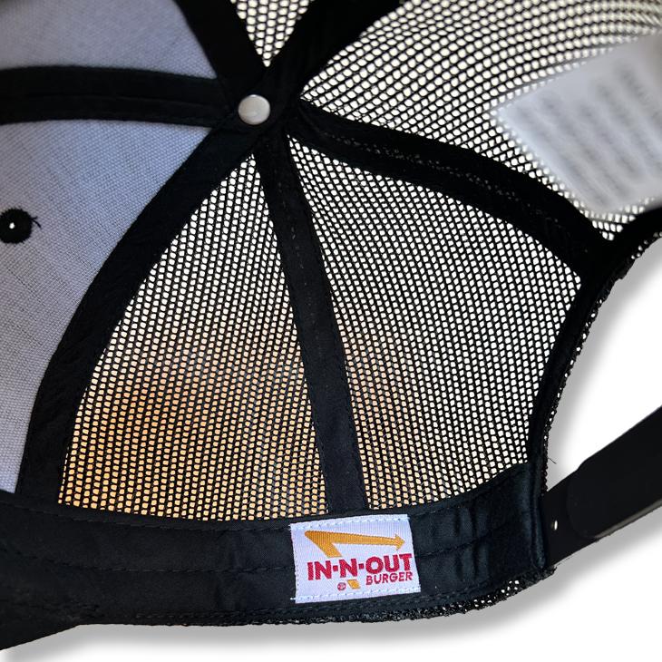 IN-N-OUT BURGER：US直輸入 Classic Mesh Trucker Hat California ブラック トラッカーキャップ イネナウト ハンバーガー キャップ |  | 04