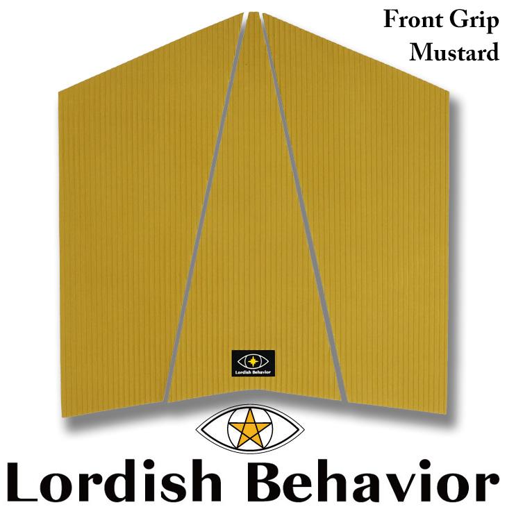 Lordish Behavior =LB=：デッキパッド Front grip フロント用 3Piece 3色展開／ローディッシュビヘイビア デッキパッチ グリップ｜zenithgaragesurfplus｜04